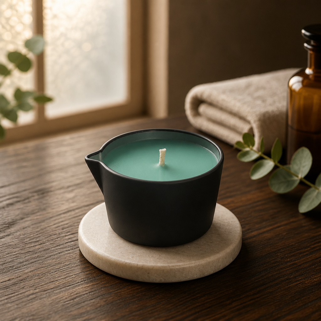 Seafoam Green Small Pour Candle
