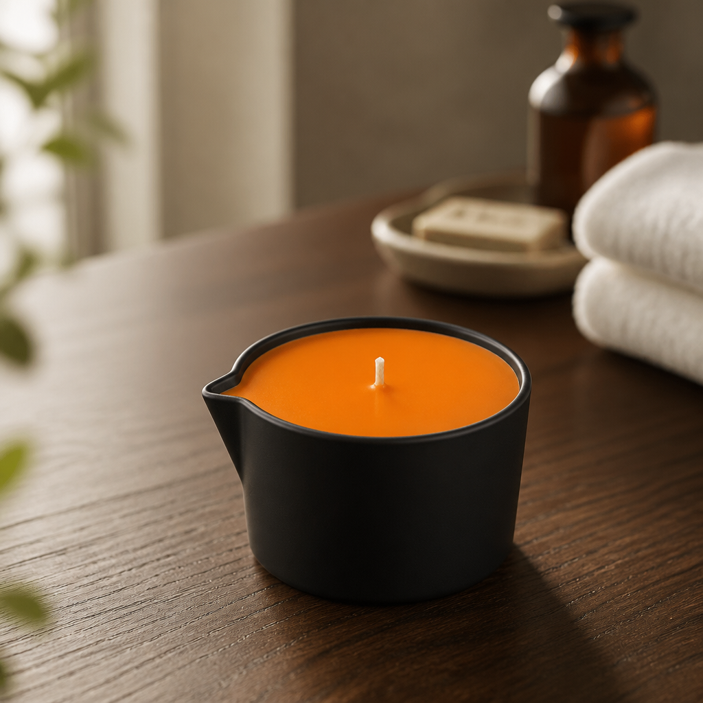 Golden Orange Small Pour Candle