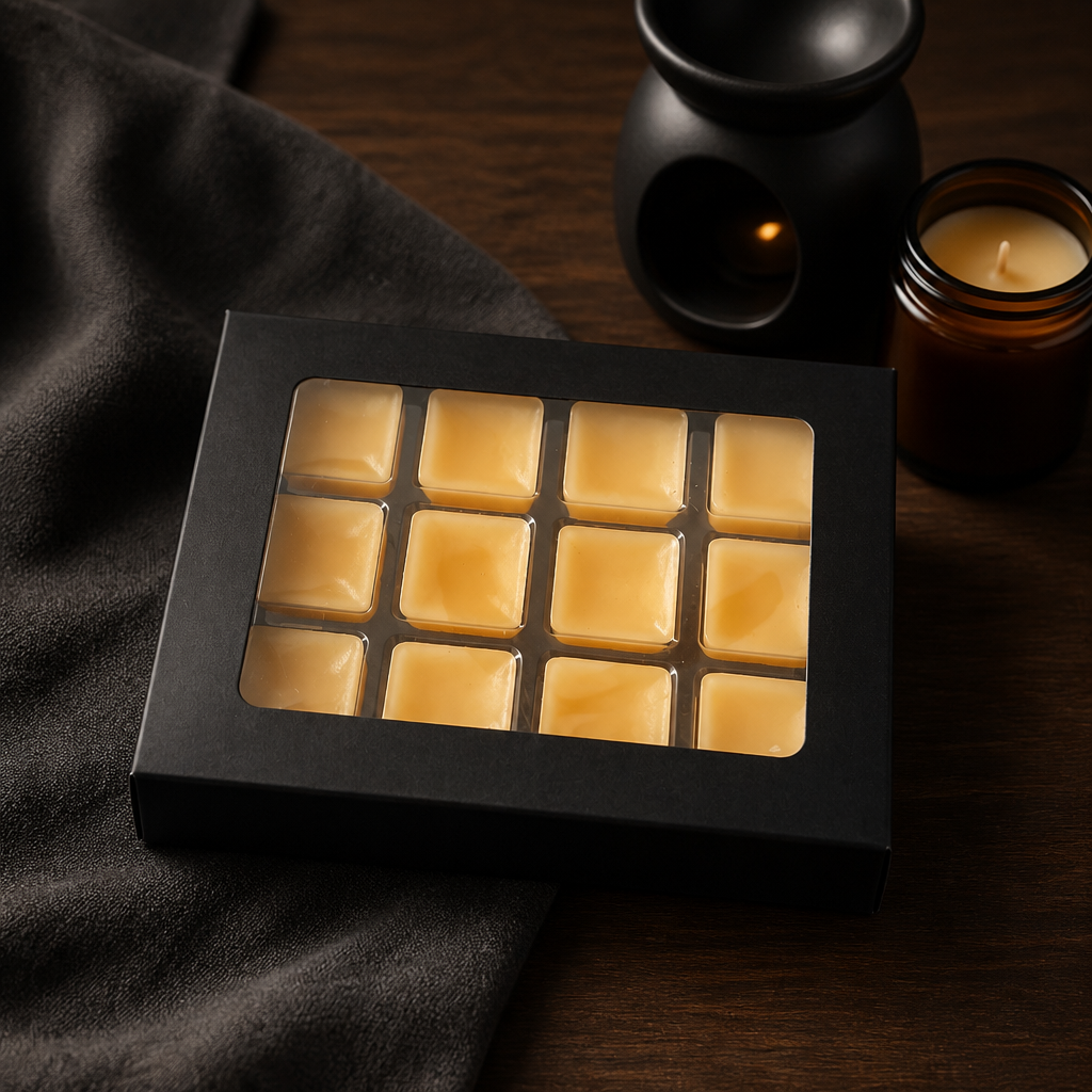 Fluorescent Orange Pillar Wax Melts