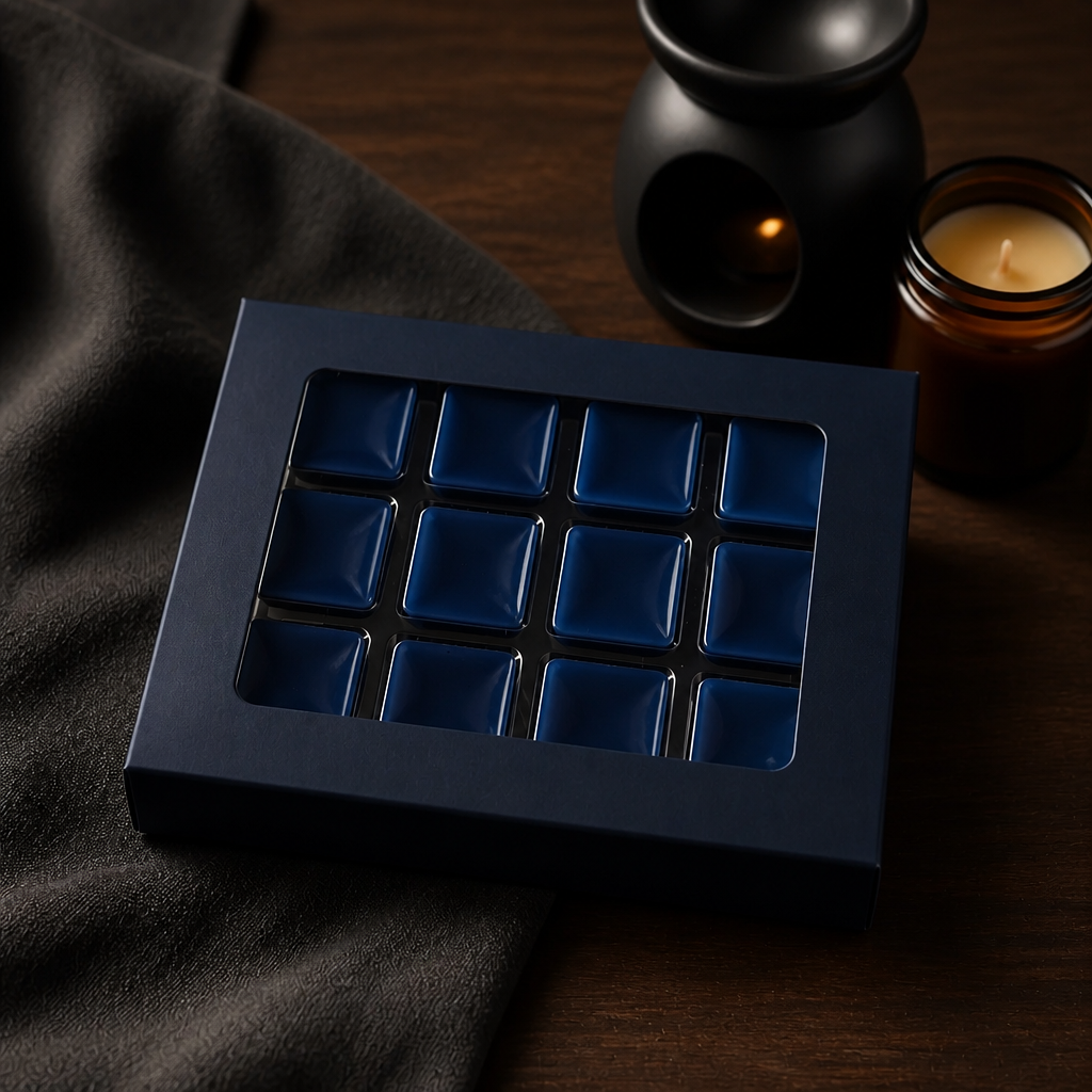Navy Blue Pillar Wax Melts