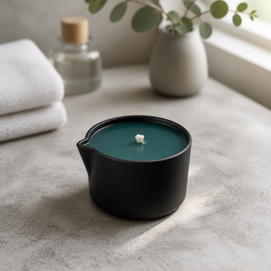 Teal Small Pour Candle