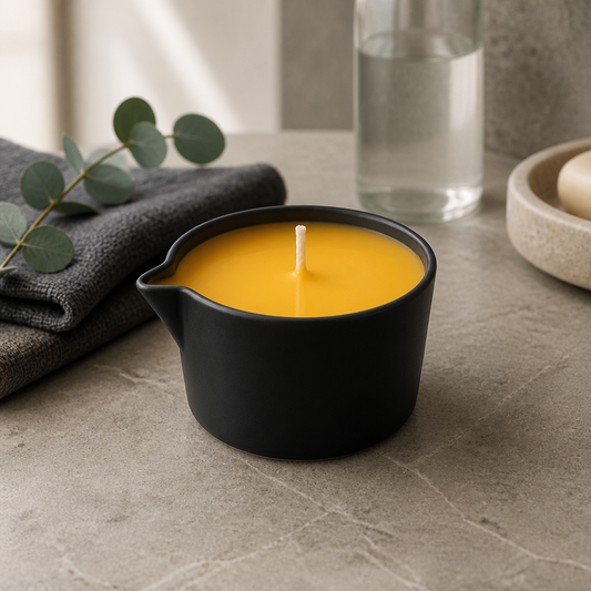 Yellow Small Pour Candle