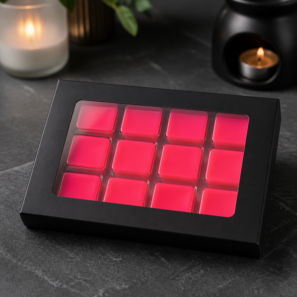 Fluorescent Pink Pillar Wax Melts